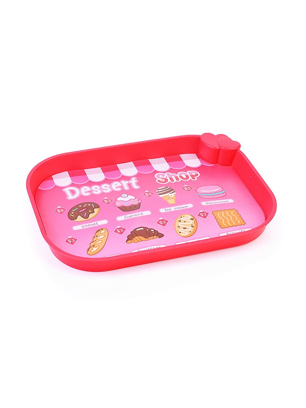 Набор посуды детский розовый (99008)