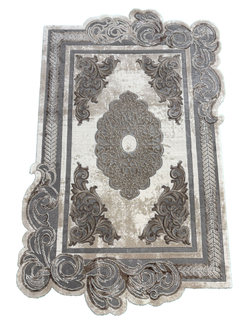Ковер Safir 00856C Gray/Brown Прямоугольник (1.56 х 2.3)