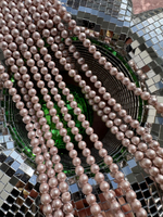 "Жемчуг круглый" 6мм, "Майорка. Имитация" (нить)