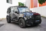 Обвес переделка в стиле Land Rover Defender для Jetour Traveller T2 Джетур декоративный обвес