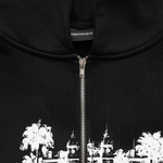 CASINO ZIP-UP HOODIE OVERSIZED