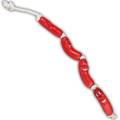 Игрушка "Сардельки на веревке" 50 см - для собак (Trixie 3252)