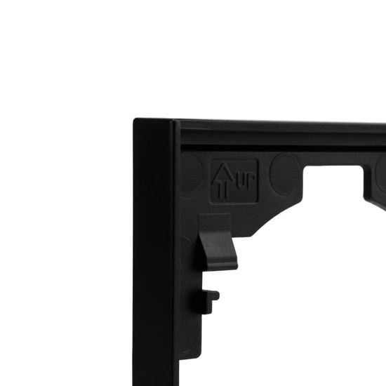 Рамка STRONG 2-постовая антрацит KRANZ