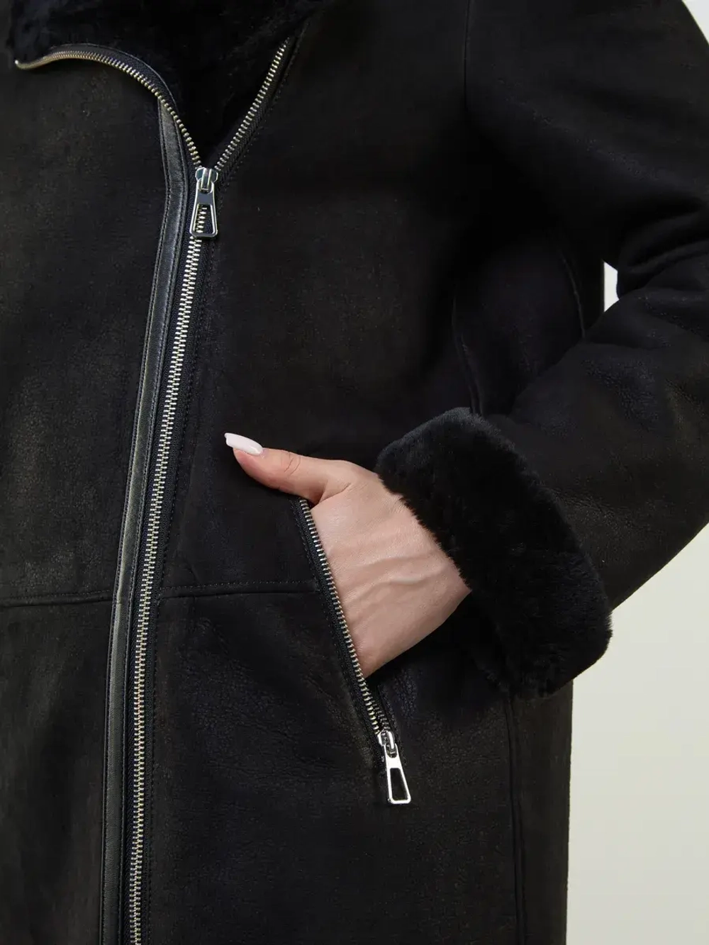 Дубленка зимняя натуральная