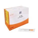 Шприц 0,3 мл 3-компонентный инсулиновый со встроенной иглой 0,30х8 мм KDM U-100 100 шт