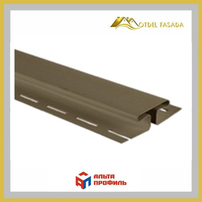 Планка Соединительная Альта Профиль Канада Плюс Премиум Т18  Орех темный 3м