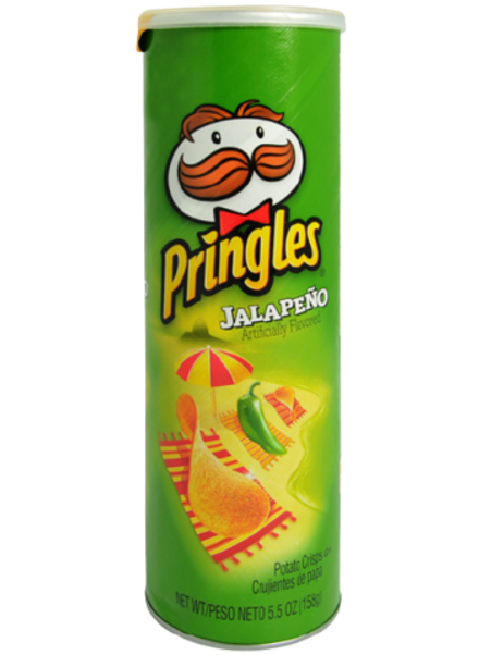 Чипсы Pringles со вкусом халапеньо