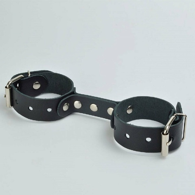 Наручники фиксатор Sitabella чёрные кожа