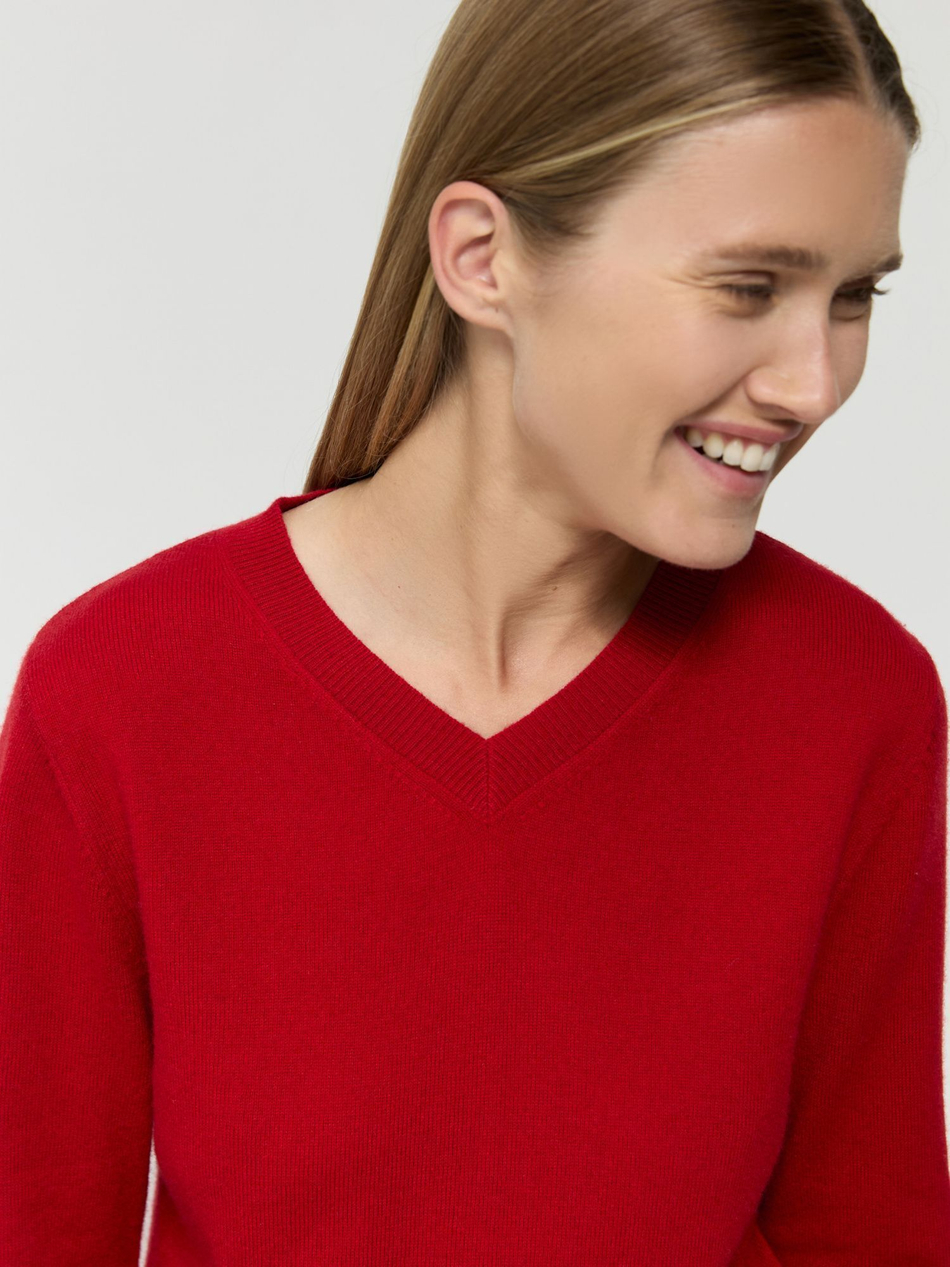 Пуловер из кашемира