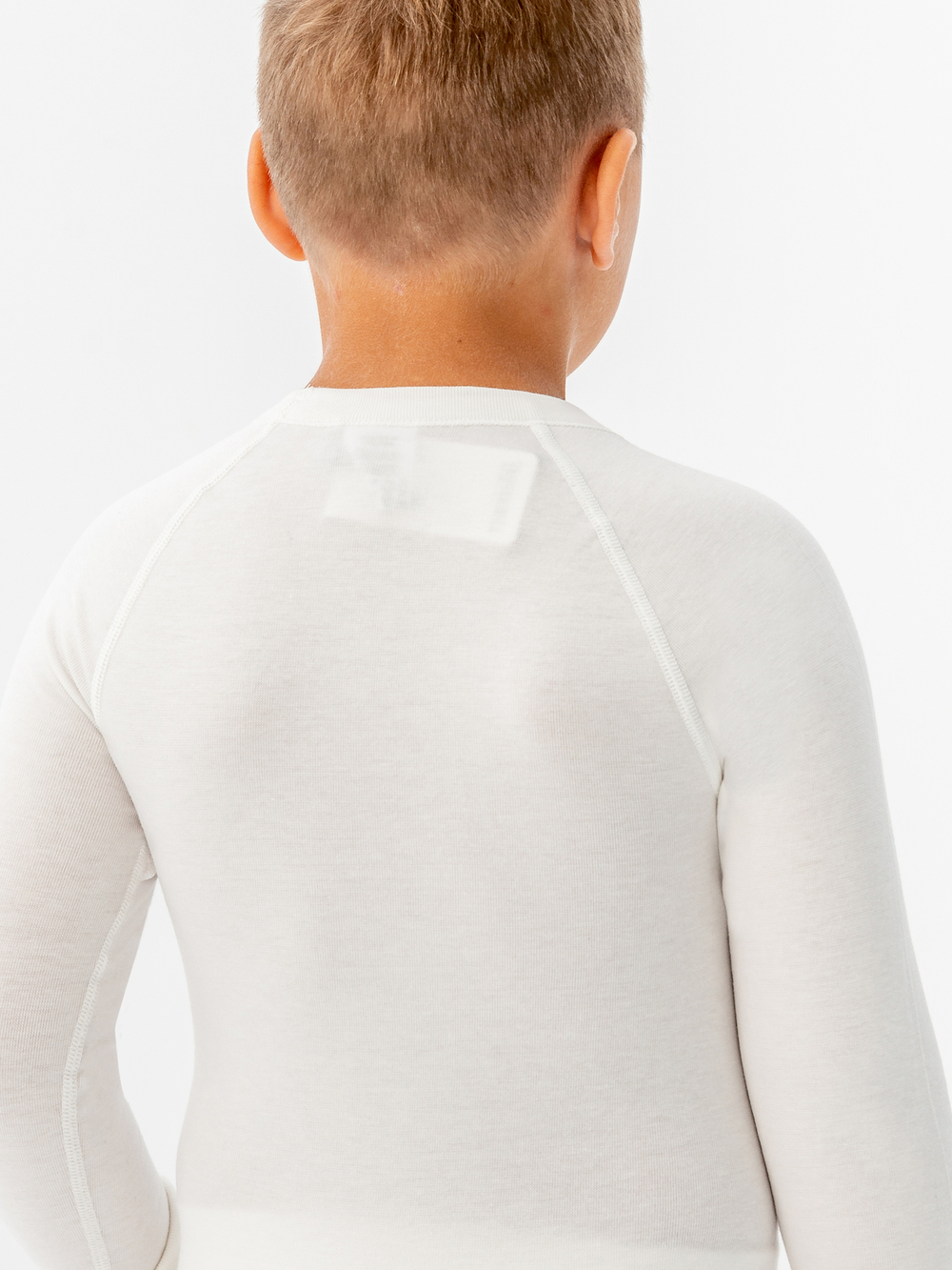 Футболка детская термо унисекс белый
