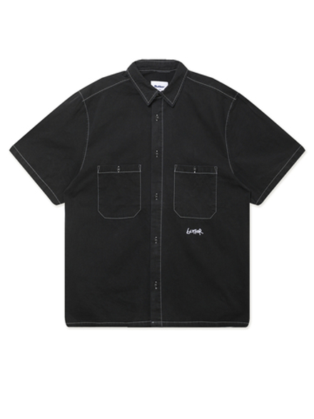 Мужская Рубашка Contrast Stitch