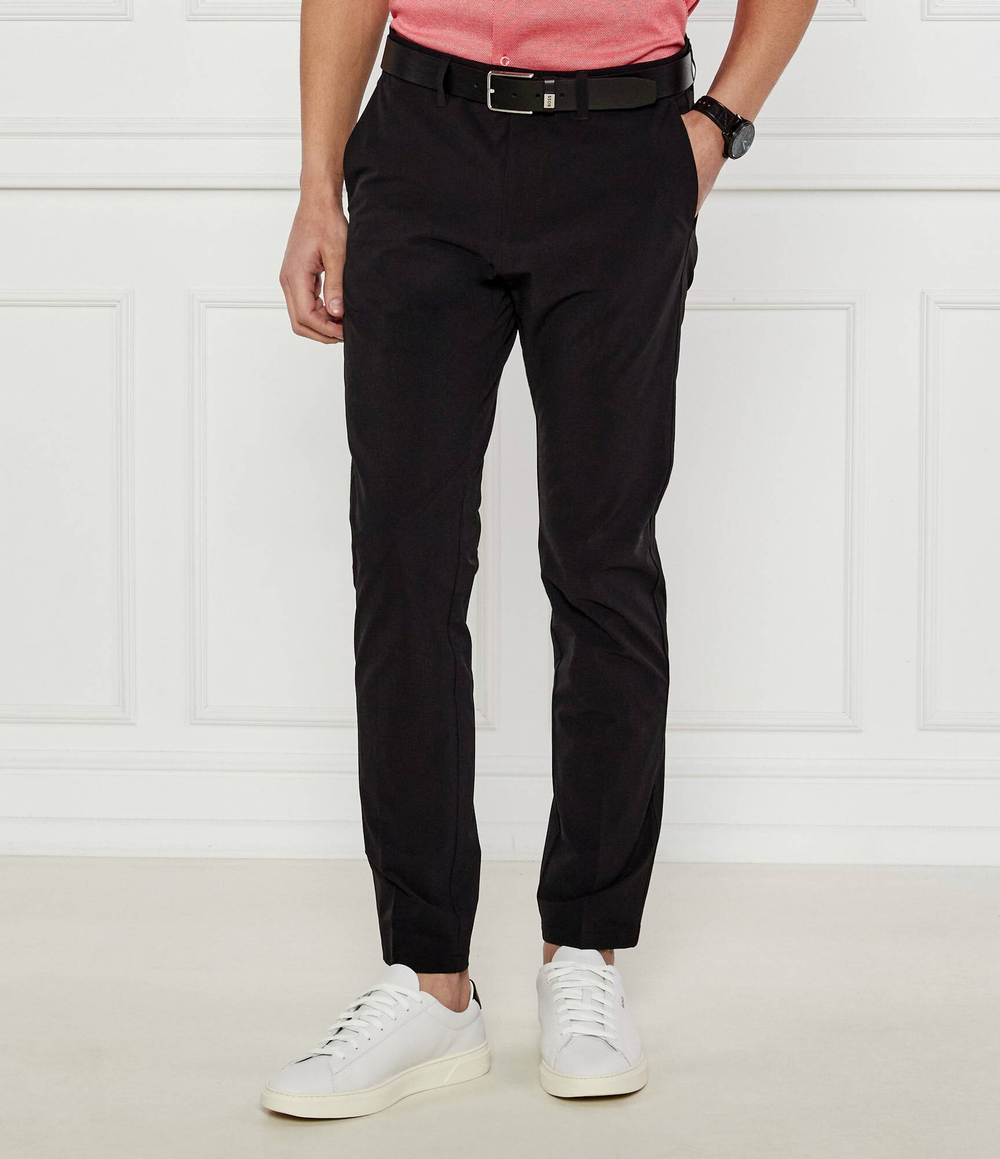 Брюки T_Commuter-HexaStre BOSS GREEN - черный(50529673)