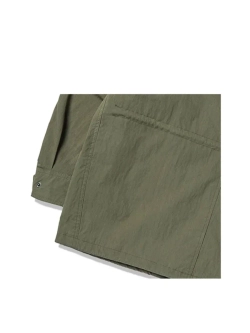 Куртка с высоким горлом с завязками