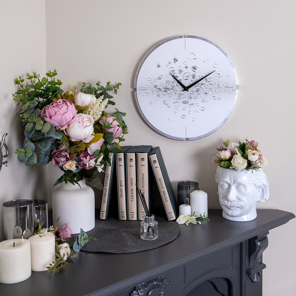 Часы настенные Арт Хаус Айс Сильвер