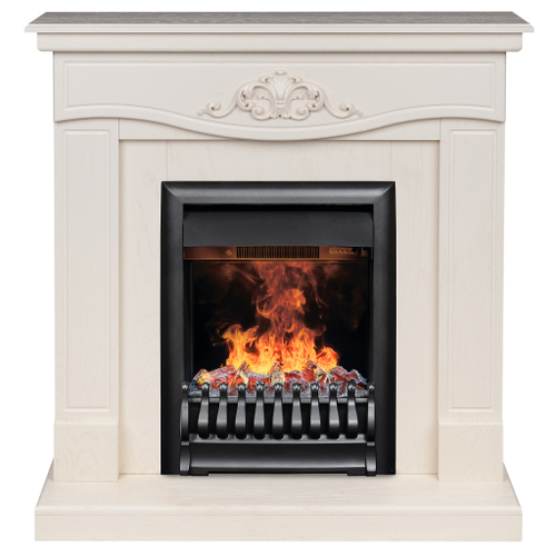 Каминокомплект Real Flame Junona WT с очагом 3D Oregan