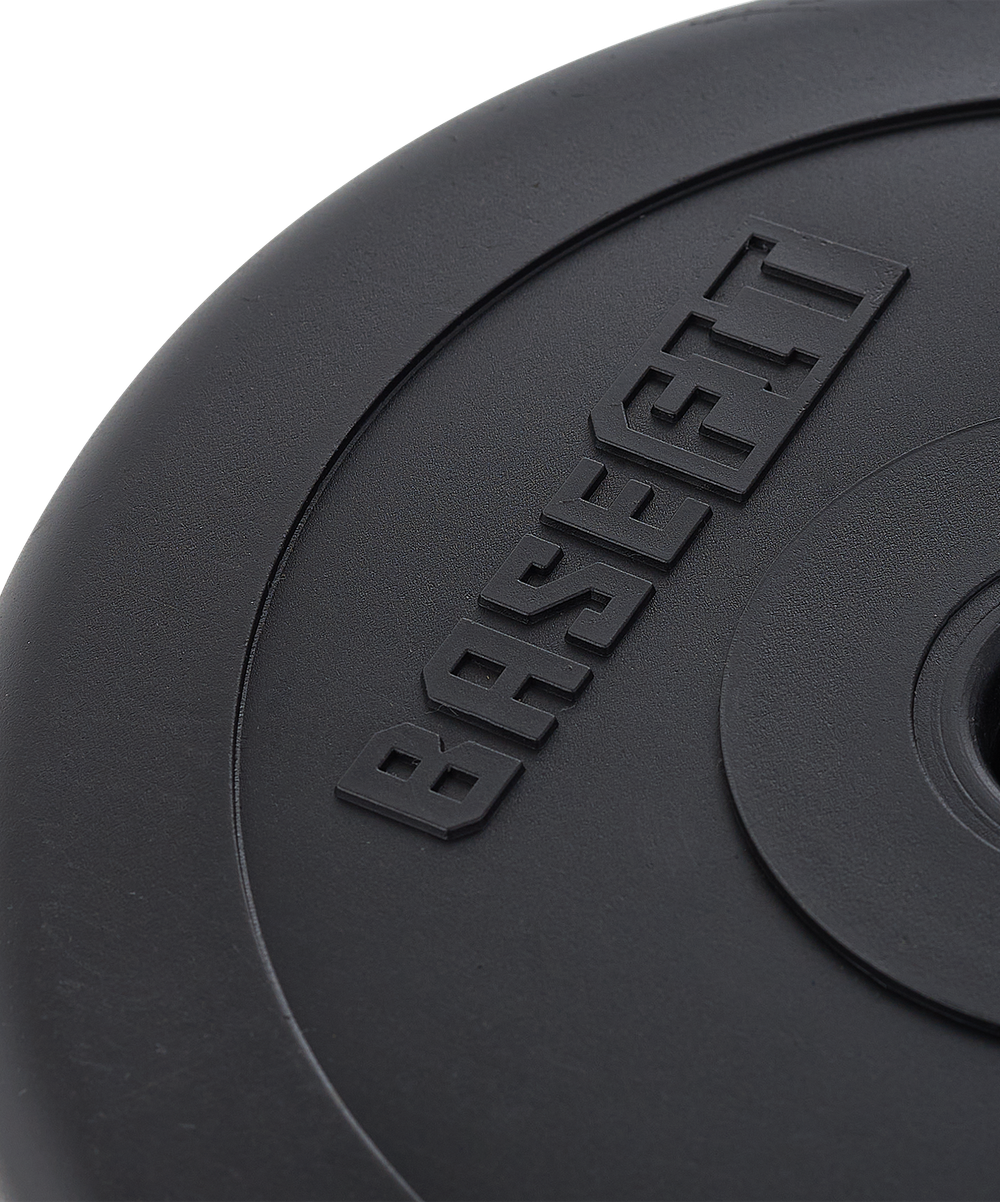 Диск пластиковый BB-203, d=26 мм, черный, 2,5 кг