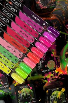 Гель для наращивания ENIGMA NEON gel 06 15g.