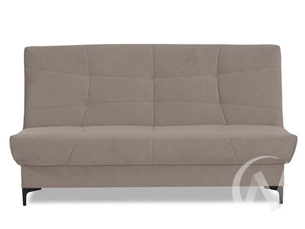 Диван прямой Ривьера (БД) 2022 Карат 17 (светло-серый однотон)