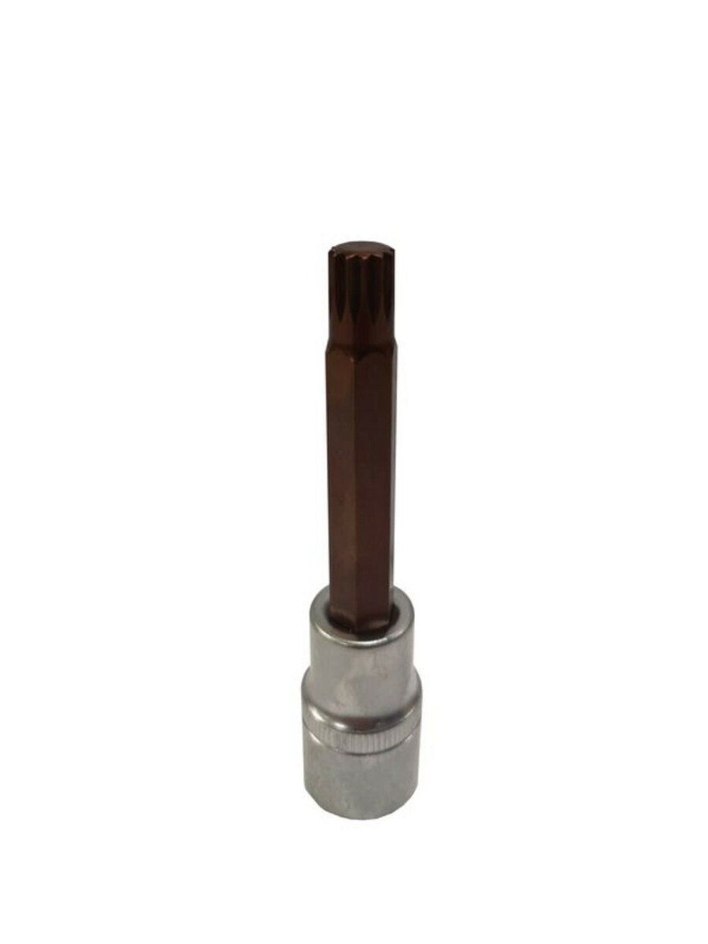Головка-бита SPLINE 12-лучевая Premium M8 1/2''(L-100мм) RockForce##Rock FORCE RF-34810008 Premium