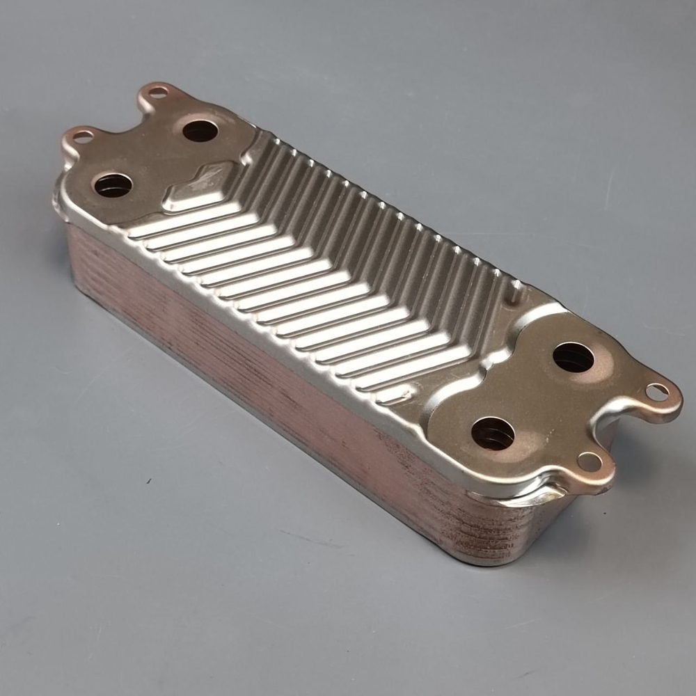 Теплообменник ГВС 14 пластин для котлов PROTHERM, VAILLANT арт. 0020059452, 0020038572