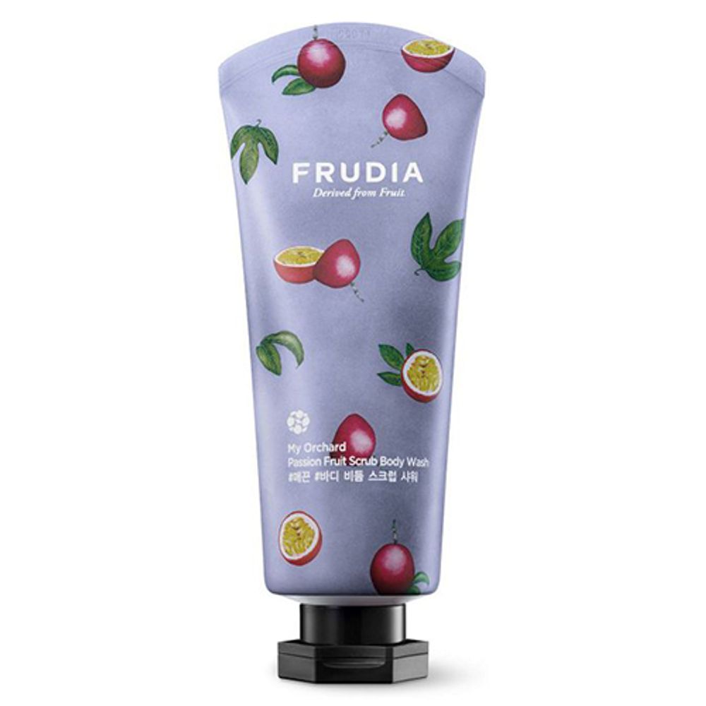 Frudia Скраб для тела с маракуйей - My orchard passion fruit scrub body wash, 300мл