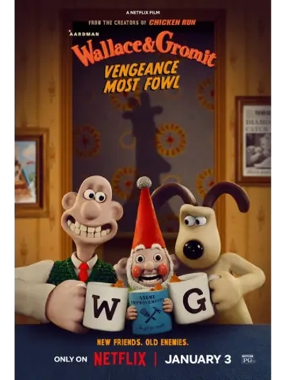 Уоллес и Громит: Самая дикая месть (2024) (DVD-R)