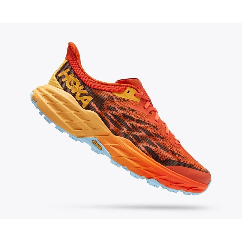 Кроссовки мужские HOKA M SPEEDGOAT 5 Puffins Bill / Amber Yellow