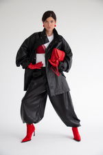 Брюки из экокожи JOUL