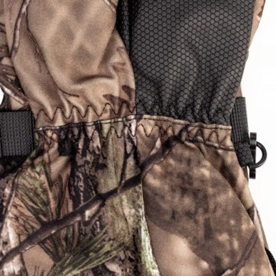 Перчатки Helios охотничьи утепленные КМФ лес р. L