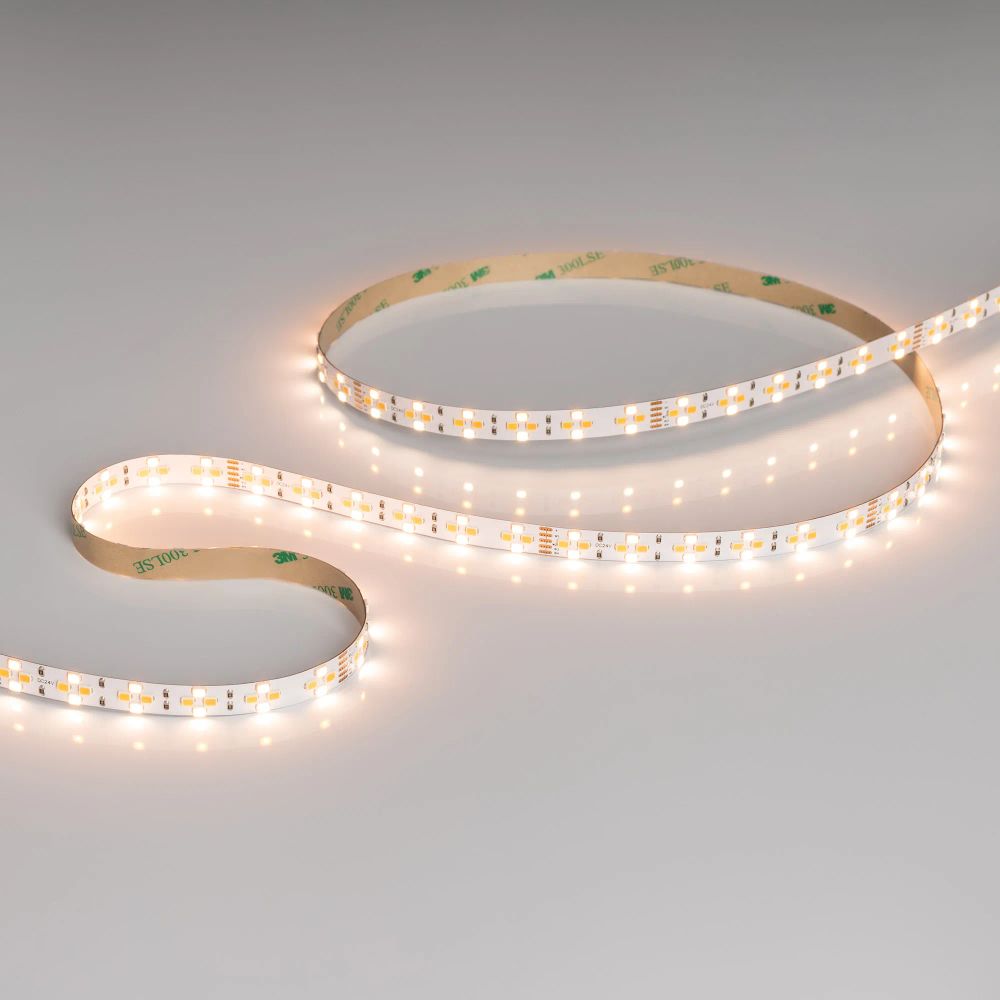 Светодиодная лента RT-A240-10mm 24V Warm-MIX (20 W/m, IP20, 2835, 5m) (Arlight, Изменяемая ЦТ) 038400