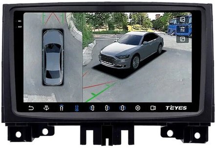 Магнитола для Mercedes-Benz Sprinter W906 2013-2017, Volkswagen Crafter 2013-2016 - Teyes CC3-2K-360 на Android 10, 2K QLED, 6Гб+128Гб, CarPlay, 4G SIM-слот, 4 камеры в комплекте