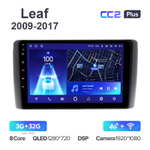 Teyes CC2 Plus 9"для Nissan Leaf 2009-2017