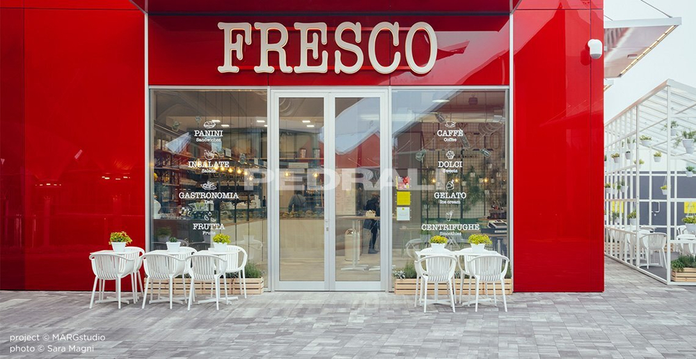 Кресло пластиковое, Pedrali Tatami, белый