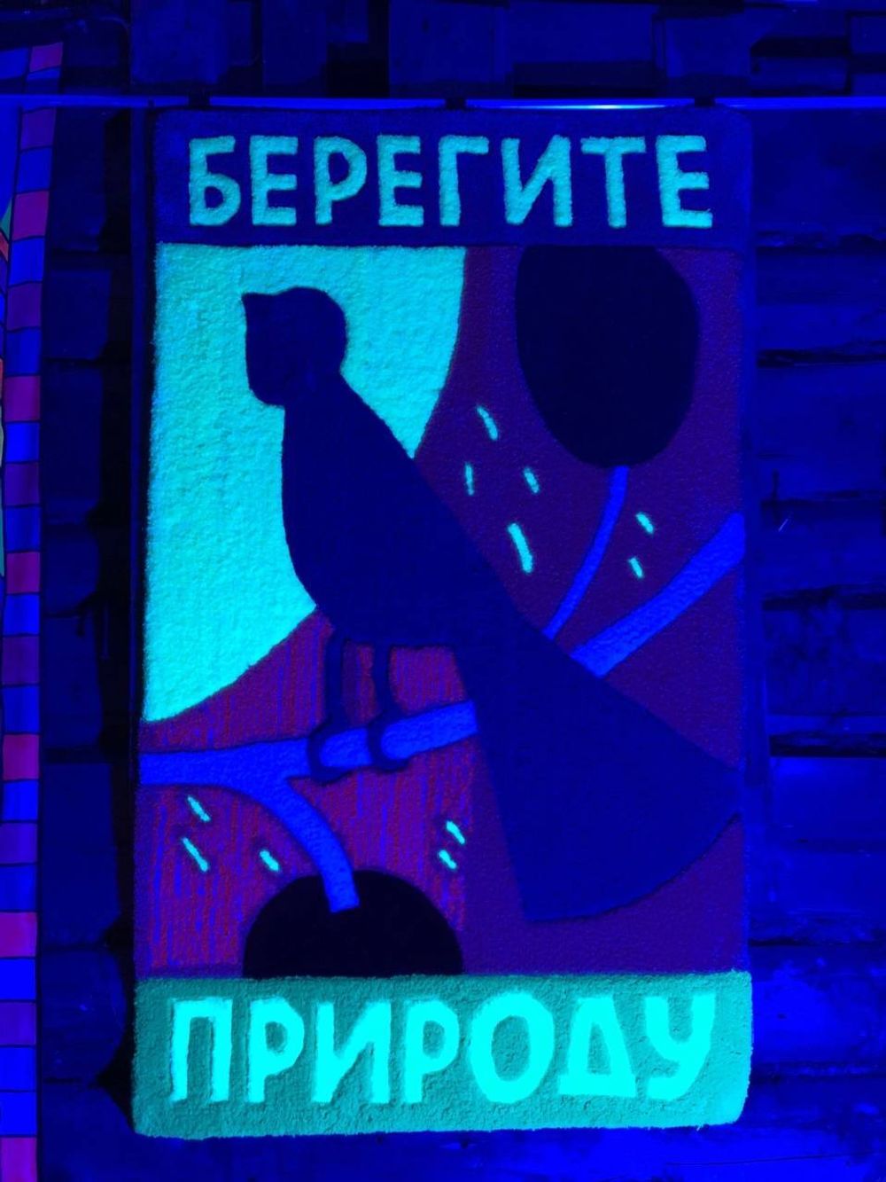 Купить Коврик Plushedelica Берегите Природу Коврик Plushedelica Берегите Природу