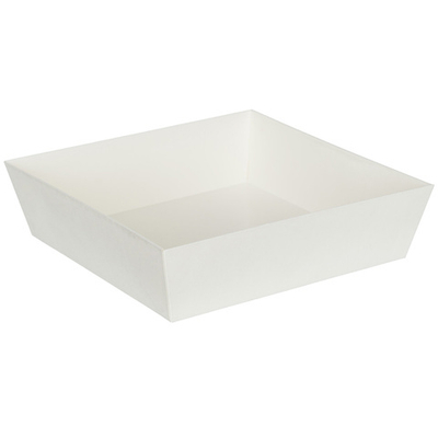 Контейнер бумажный Ant Box White с крышкой 750 мл 15-15 (150x150x80) 1/300