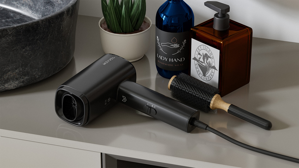 Фен для волос Meyvel MF8-1600 (Black)