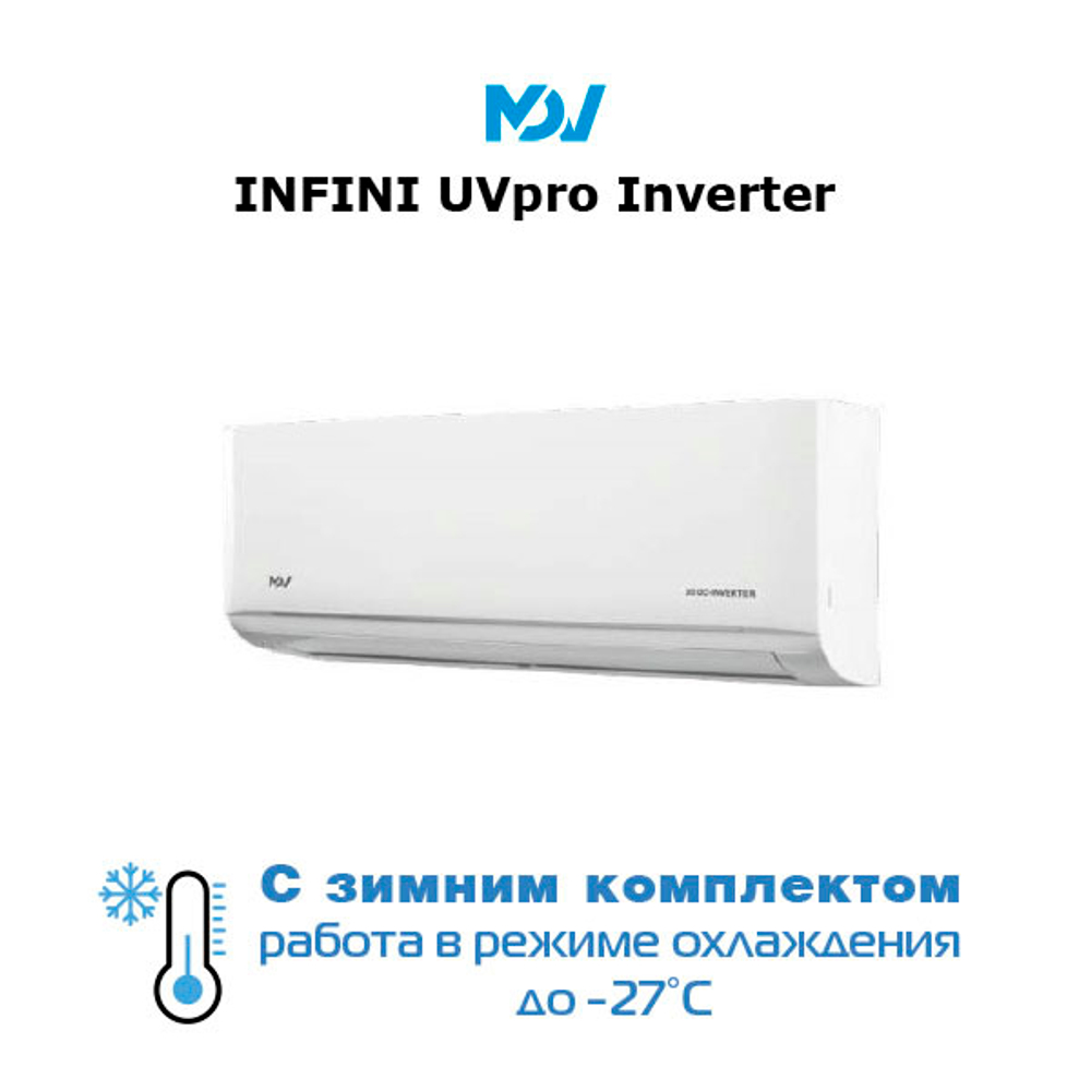 MDV MDSAL-12HRFN8 / MDOAG-12HFN8 / -27 кондиционер с зимним комплектом
