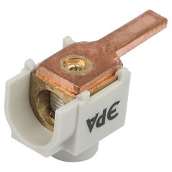 Клеммы силовые вводные КВМ ЭРА NO-224-145 для модульного оборудования 4-25 мм2 прямая переднее подключение PIN | Клеммы силовые вводные КСВ, КВМ