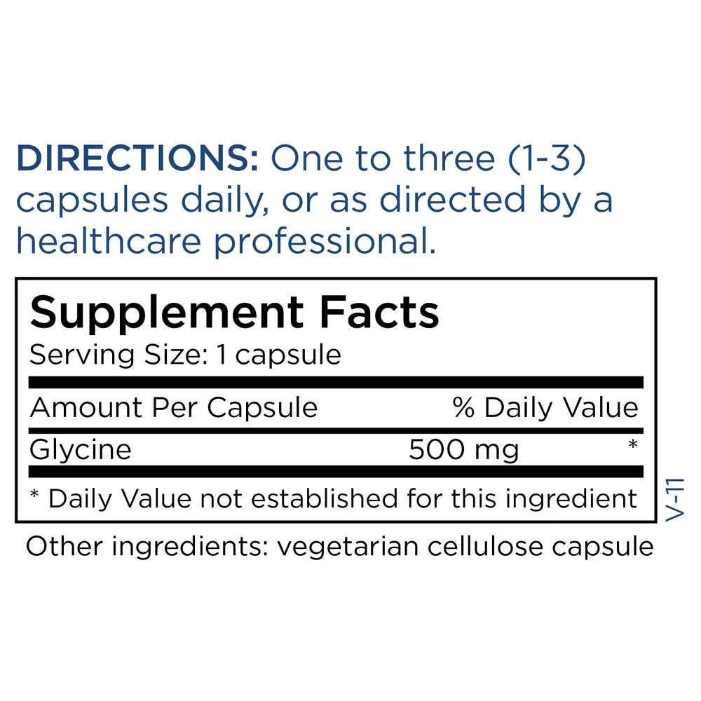 Metabolic Maintenance® Glycine Capsules