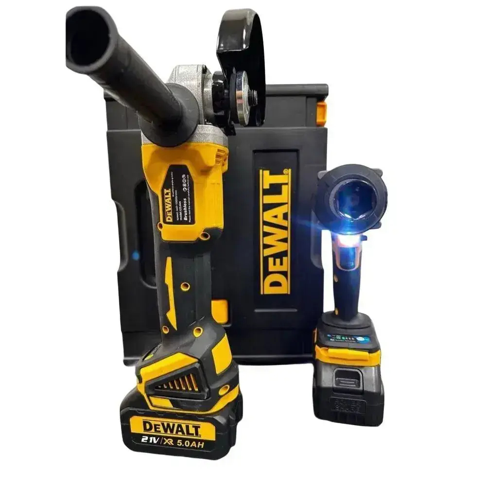 Электроинструменты в наборе Dewalt 2в1 УШМ , Гайковерт 800HM 21V