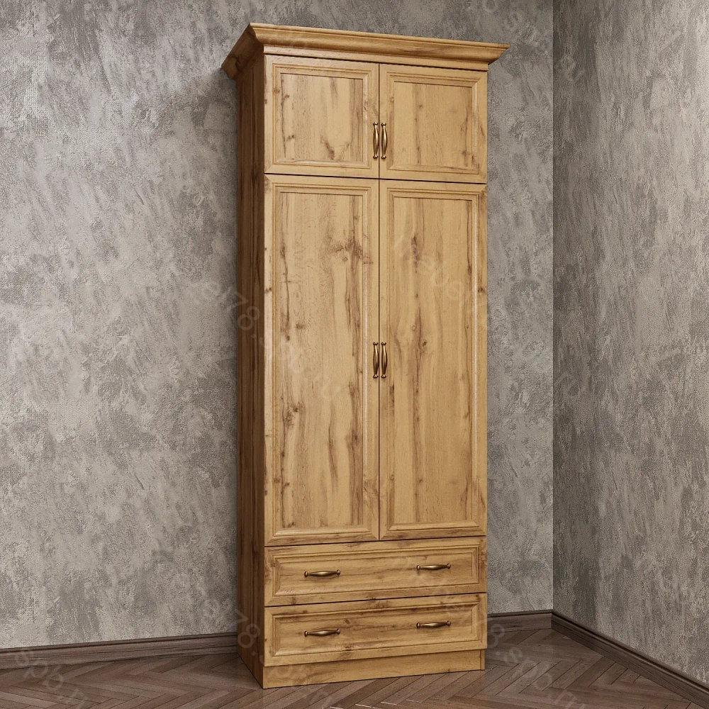 Шкаф распашной с антресолью 2/4