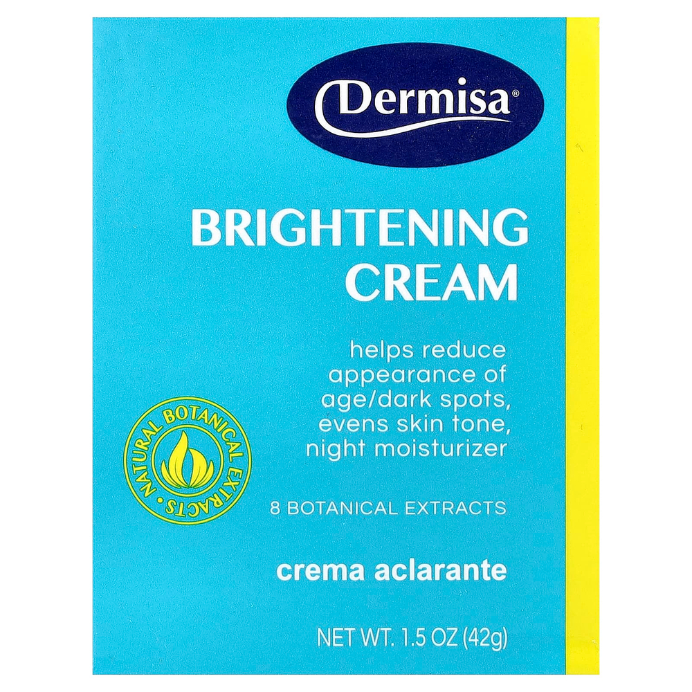 Dermisa, осветляющий крем, 42 г (1,5 унции)