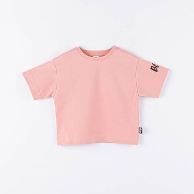 Bb team oversized T-shirt - Rose