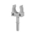 Держатель с защёлкой и дюбелем, д.16мм (розница)