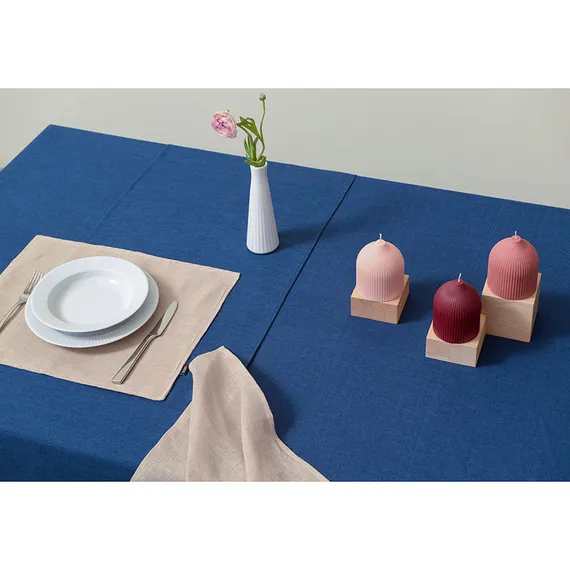 Свеча декоративная бордового цвета Edge 10,5 см