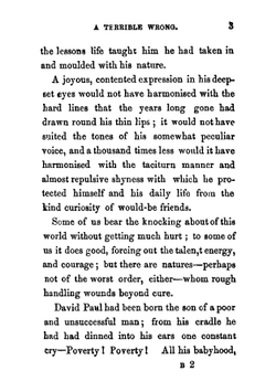 A terrible wrong, by Ada Brisson | M. E. Braddon