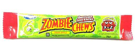 Кислая жевательная конфета Profisa Mega Zombie Sour Apple  20 г