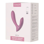 Розовый интерактивный вибратор для точки G Svakom Erica Romantic-Rose App-Controlled Wearable Vibrator SC015A