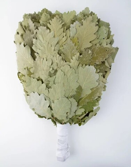 Веник дубовый «Кавказский Профессиональный» (обмот. ручка резинкой)