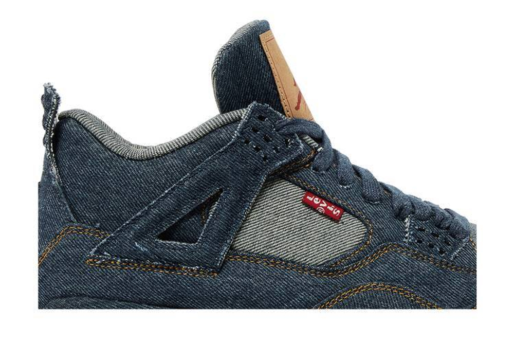 Jordan Air Jordan 4 Retro Levis Denim Hyper Sneakers